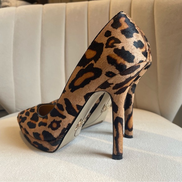 Nine West leopard stiletto - Picture 4 of 5